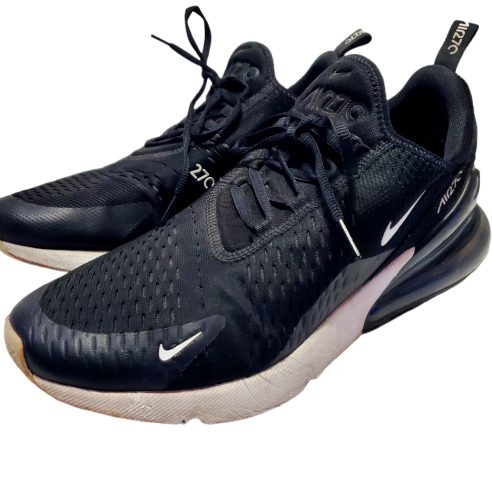 Nike Air Max 270 Black/Anthracite/White Men's Shoes Size: 11.5